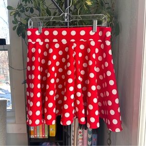 Red Polka Dot Skirt